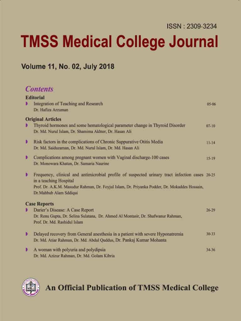 Volume 11, No. 02, July 2018 Cover