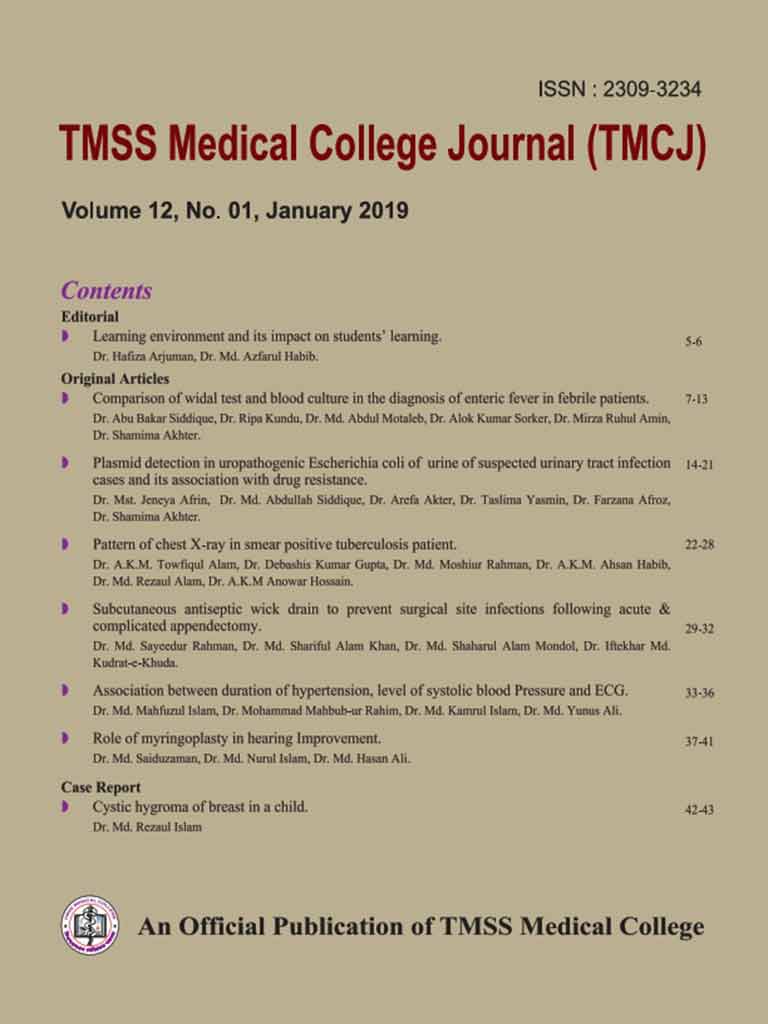 Volume 12, No. 01, January 2019 Cover
